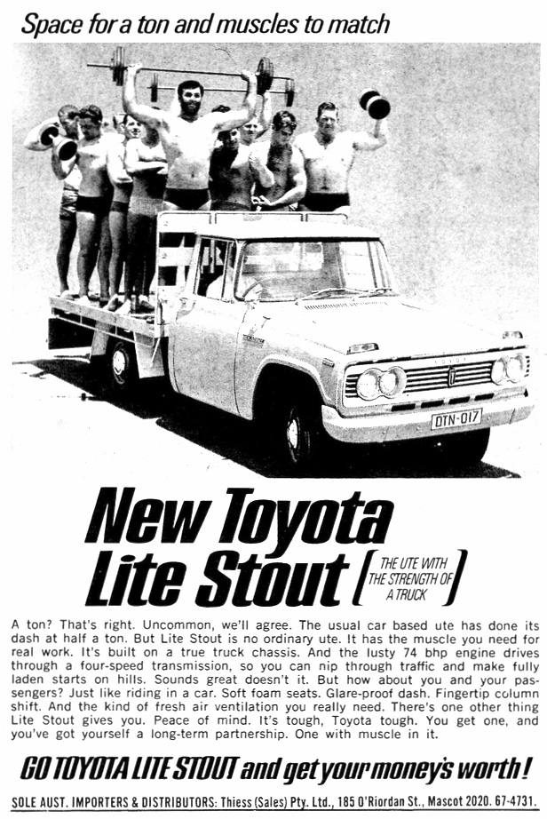 1968 Toyota Lite Stout Utility RK101